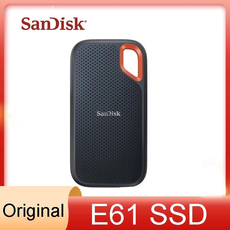  Sandisk E61 SSD,   ũ, ϵ ̺, ָ Ʈ ũ, Ʈ ũž ޴ SSD, 1TB, 2TB, 4TB